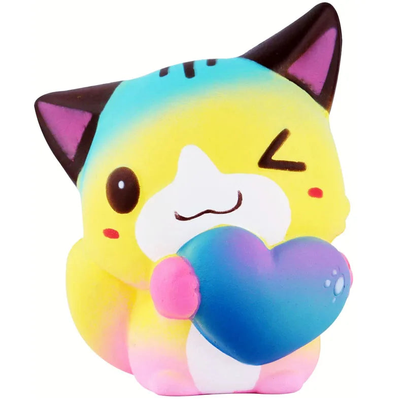 Jumbo Squishy Kawaii Animal Unicorn Cake Deer Panda Squishies Slow Rising Stress Ball fidget toys Squeeze food Toys for Kids - Qoraheyhub