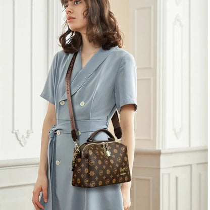 Genuine Luxury Women Handbags and Purses Brand Designer Crossbody Bags High Quality Printed Leather Shoulder Messenger Bag Totes