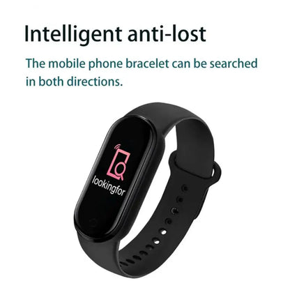 M6 Smart Watch Men Women Fitness Smart Bracelet Sports Band Heart Rate Blood Pressure Monitor Waterproof Multi-function Watches - Qoraheyhub