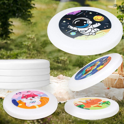 Outdoor Sports Flying Disk Led Flying Saucer Children Hand Throwing Disc Parent-Child Interactive Toys Dogs Flying Saucer Game - Qoraheyhub