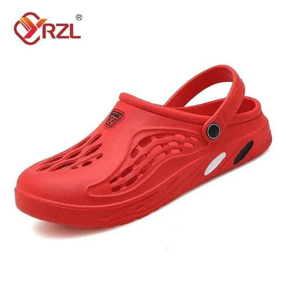 YRZL Sandals Unisex Soft Non-slip Wear-resistant Casual Mens Sandals Comfortable High Quality Beach Shoes Outdoor Slippers Men