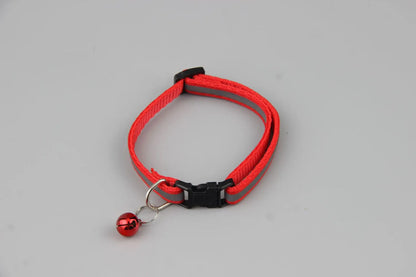 Cat and Dog Bell Collar Adjustable Collar Cute Bell Locator Pet Supplies Cat and Dog Clock Collar Home Accessories Cartoon1 Unit