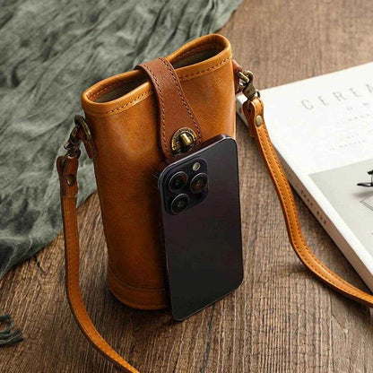 Quality Genuine Leather Crossbody Bag for Women Small Cow Skin Shoulder Fashion Phone Purse Female Promotion