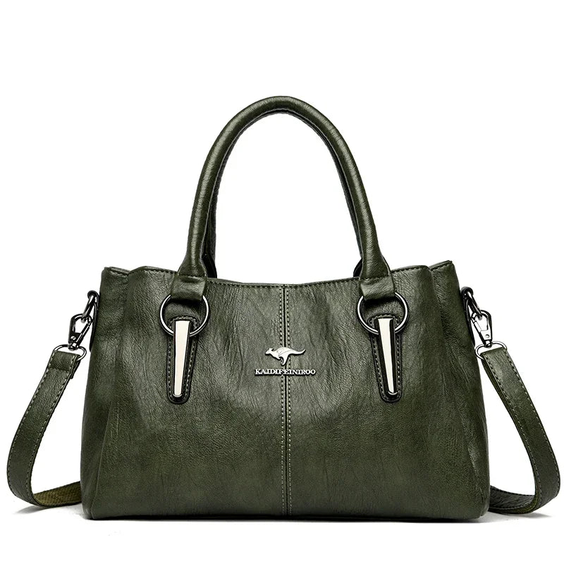 High-quality Soft Leather Luxury Handbags Women Bags Designer High-capacity Ladies Crossbody Hand Bags for Women 2024 Sac A Main