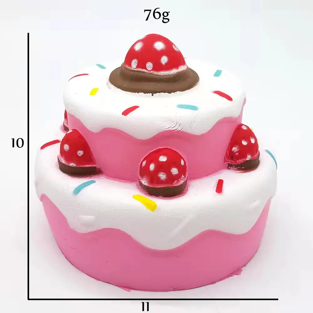 Jumbo Squishy Kawaii Animal Unicorn Cake Deer Panda Squishies Slow Rising Stress Ball fidget toys Squeeze food Toys for Kids - Qoraheyhub