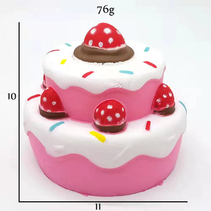 Jumbo Squishy Kawaii Animal Unicorn Cake Deer Panda Squishies Slow Rising Stress Ball fidget toys Squeeze food Toys for Kids - Qoraheyhub