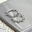 CAOSHI Graceful Lady Daily Jewelry Hoop Earrings Metal Silver Color Elegant Female Ethnic Delicate Accessories for Engagement - Jewelrieshub - - jewelrieshub.com - Jewelrieshub - 