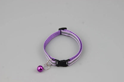 Cat and Dog Bell Collar Adjustable Collar Cute Bell Locator Pet Supplies Cat and Dog Clock Collar Home Accessories Cartoon1 Unit