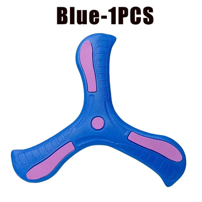 1-20PCS Kids Triangle Boomerang EVA Foam Flying Disc Outdoor Sports Toy Family Parent Child Interactive Game Birthday Gift - Qoraheyhub