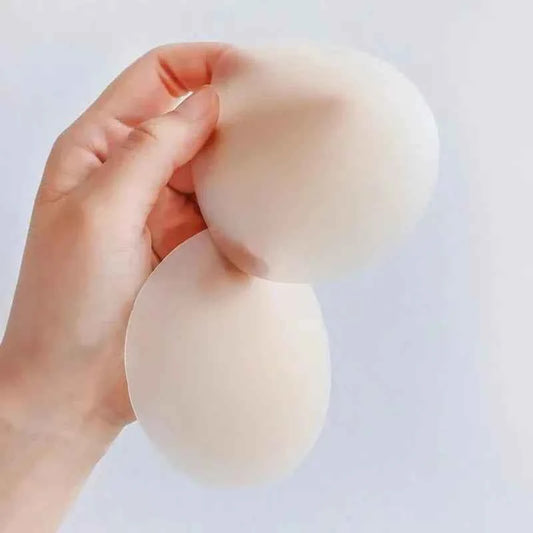 Invisible Bra Anti-protrusion Nipple Cover Solid Silicone Self-adhesive Ultra-thin Breathable Comfortable Wireless