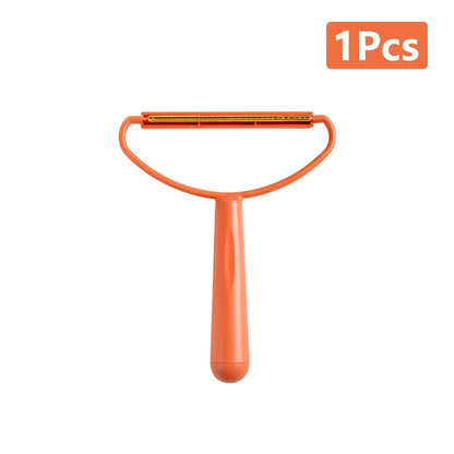 1-50Pcs Clothes Hair Scraper Pet Manual Lint Removal Coat Clothes Double Sided Hair Removal Shaver Brush Tool for Carpet Wool - Qoraheyhub