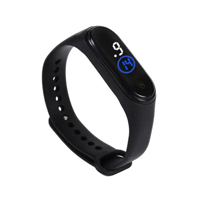 Fashion Sports Watch for Kids Children Waterproof Led Digital Watch Ultra-light Silicone Strap Teen Boys Girls WristWatch Unisex - Qoraheyhub