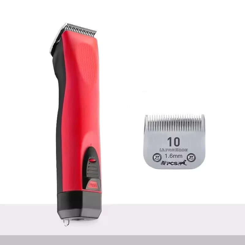 Rechargeable Pet Hair Cutters Professional Big Battery Cat Dog Electric Cordless Grooming Remover Cutting Machine Pet Clippers - Qoraheyhub
