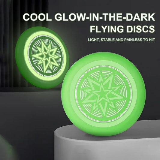 1Pcs Kids Hand Throwing Boomerang Toys Luminous Flying Discs Safe Soft Kids Can Be Roundabout Parent-child Game Outdoor Sport - Qoraheyhub
