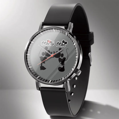 Disney Mickey Minnie Mouse Girl  Boy Children's Kids Watch Women Cute Male Female Couple Wrist Watches Birthday Gifts - Qoraheyhub