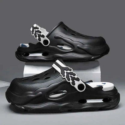 Summer Men Slippers Platform Outdoor Sandals Clogs Comfortable Beach Slippers Flip Flop Casual Indoor Slides Garden Shoes Couple