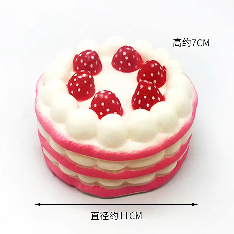 Jumbo Squishy Kawaii Animal Unicorn Cake Deer Panda Squishies Slow Rising Stress Ball fidget toys Squeeze food Toys for Kids - Qoraheyhub