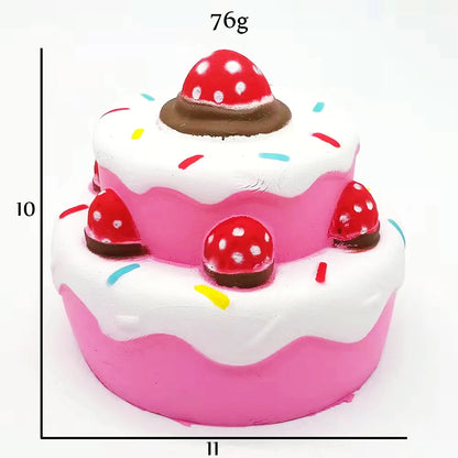 Jumbo Squishy Kawaii Animal Unicorn Cake Deer Panda Squishies Slow Rising Stress Ball fidget toys Squeeze food Toys for Kids - Qoraheyhub