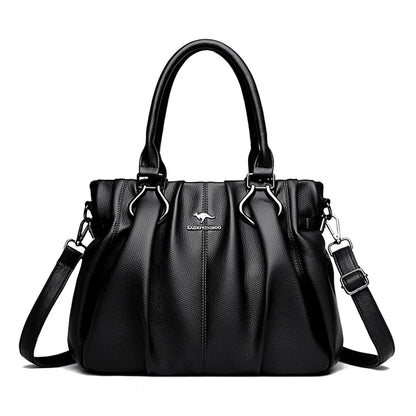 Genuine Casual Tote Bag Luxury Handbags For Women Designer Purses and Handbag High Quality Soft Leather Commuting Hand Bags