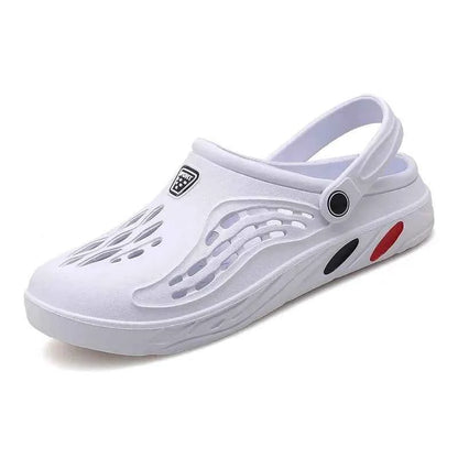 Men Sandals Lightweight Casual Shoes EVA Soft Sole Hole Shoes Plus 49 Clogs Outdoor Beach Falt Slippers Garden Shoes