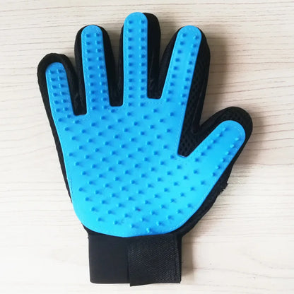 New hot Sell 1PC Cat Hair Remove Gloves Rubber Pet Beauty Cleaning Grooming Effective Massage Dog Combs Floating Brush 6 Color - Qoraheyhub