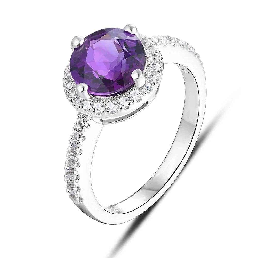 Zultanite султанит изменение цвета Silver Ring Women Fashion 2.3 Carats Created Diaspore S925  Wedding Band Color Change Stone