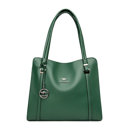 Genuine Brand High Quality Pu Leather Casual Tote Luxury Handbags Women Bags Designer Shoulder Top-handle Bags for Women Sac