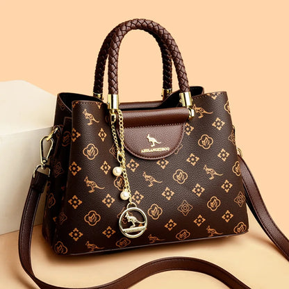 Woven Handle Genuine Brand High Quality Leather Casual Tote Luxury Handbags Women Bags Designer Shoulder Hand Bags for Women Sac