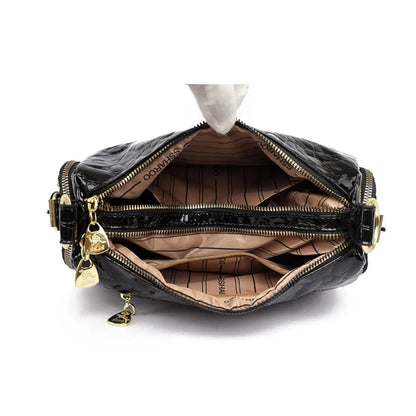 Genuine Brand High Quality Patent Leather Casual Tote Luxury Handbags Women Bags Designer Shoulde Hand Crossbody Bags for Women