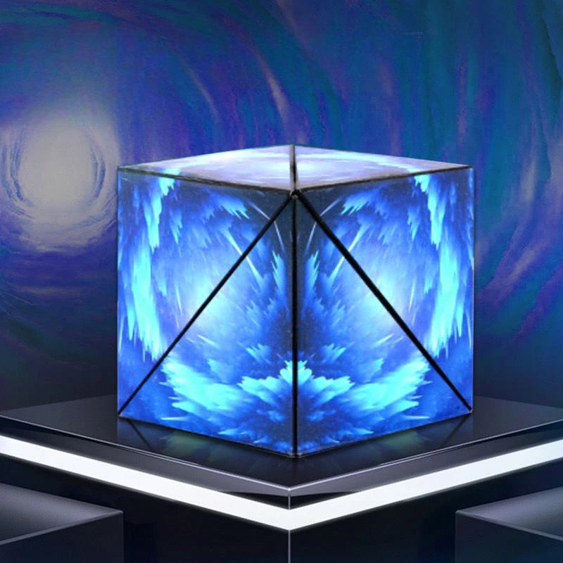 Magic Infinite Cosmic Cube Shasibo Cubes Magnetic Changeable Cubes Magnetic Cubes Magnet Fidget AntiStres Flip Cubic Puzzle Toys - Qoraheyhub
