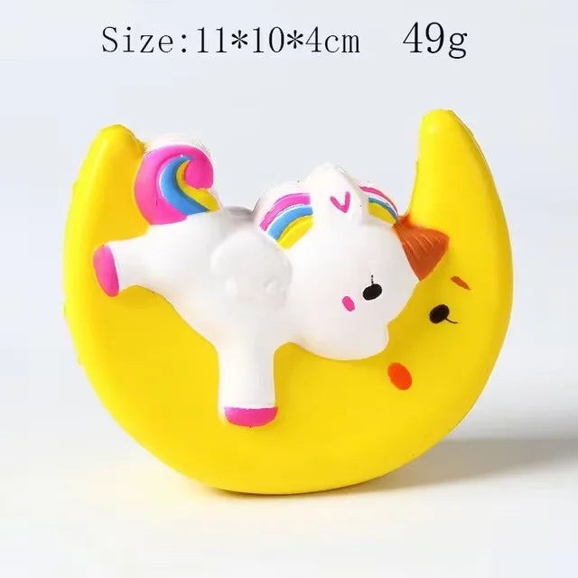 Jumbo Squishy Kawaii Animal Unicorn Cake Deer Panda Squishies Slow Rising Stress Ball fidget toys Squeeze food Toys for Kids - Qoraheyhub