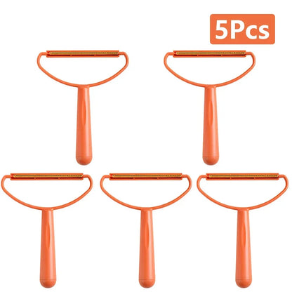 1-50Pcs Clothes Hair Scraper Pet Manual Lint Removal Coat Clothes Double Sided Hair Removal Shaver Brush Tool for Carpet Wool - Qoraheyhub