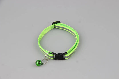 Cat and Dog Bell Collar Adjustable Collar Cute Bell Locator Pet Supplies Cat and Dog Clock Collar Home Accessories Cartoon1 Unit