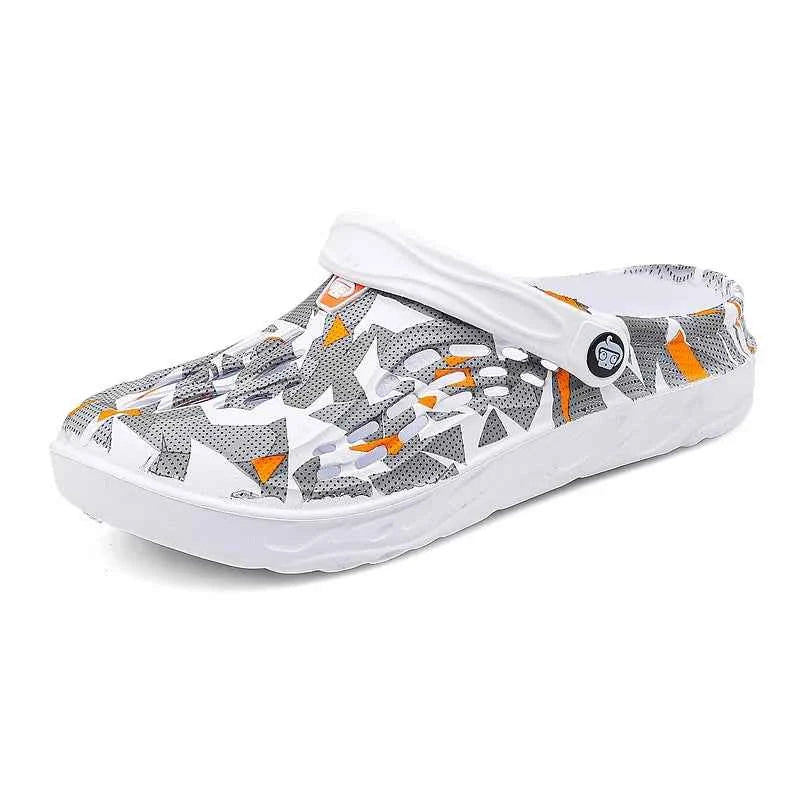 48-49 Men's Outdoor Clogs Beach Shoes Breathable Sandals Home Slippers Summer Slip On Shoes Men Flip Flops Shoes Sandalias Mujer