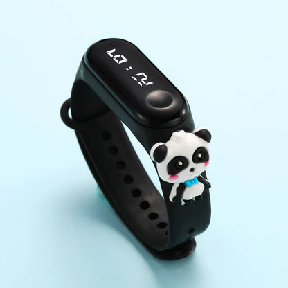 Waterproof Sports Watch for Kids Cartoon Dinosaur Unicorn Toys Children Led Digital Electronic Watch for Boys Girls Bracelet - Qoraheyhub