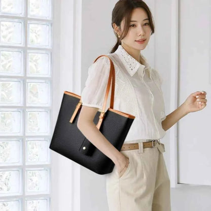 Genuine Brand High Quality Leather Casual Tote Luxury Handbags Women Bags Designer Shoulder Top-handle Bags for Women Sac