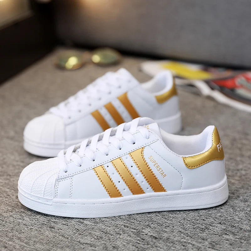 2025  Men Sports Shoes Fashion Casual Flats Vulcanize Shoes Ladies Outdoor Walking Sneakers Women Comfortable Classical Shoe Bre