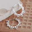 CAOSHI Graceful Lady Daily Jewelry Hoop Earrings Metal Silver Color Elegant Female Ethnic Delicate Accessories for Engagement - Jewelrieshub - - jewelrieshub.com - Jewelrieshub - 