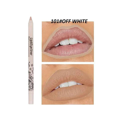 20 Color Slim Lip Liner Pencil Sexy Pink Brown Rose Lip Outline Matte Nude Lipstick Contouring Tint Waterproof Crayon Pen Makeup