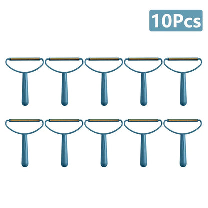1-50Pcs Clothes Hair Scraper Pet Manual Lint Removal Coat Clothes Double Sided Hair Removal Shaver Brush Tool for Carpet Wool - Qoraheyhub