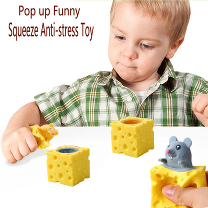 Multiple Types Pop Up FunnySqueeze Anti-stress Toy Hide and Seek Figures Stress Relief Fidget Toys for Kids Adult - Qoraheyhub