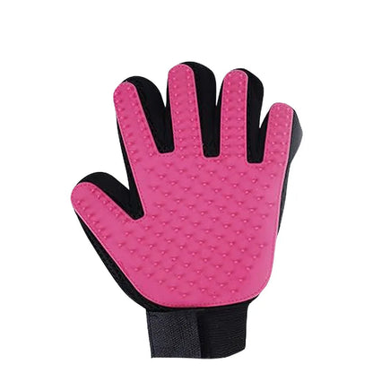 Hot Sell 1PC Cat Hair Remove Gloves Rubber Pet Beauty Cleaning Grooming Effective Massage Dog Combs Floating Brush 6 Color - Qoraheyhub