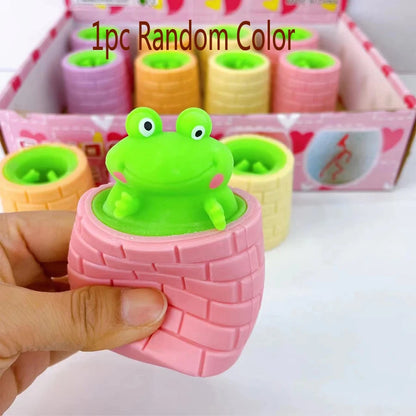 Multiple Types Pop Up FunnySqueeze Anti-stress Toy Hide and Seek Figures Stress Relief Fidget Toys for Kids Adult - Qoraheyhub