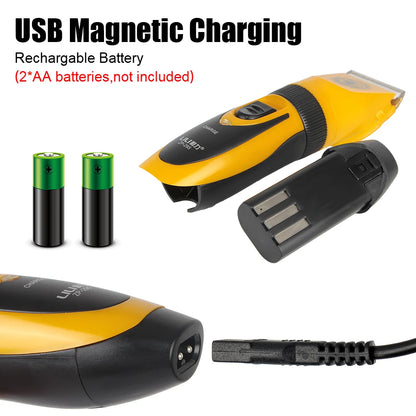 Haircut Trimmer Shaver Set Electric Scissors for Rabbit Cat Puppy Grooming Clipper Cutter Pet Hair Clipper Ceramic Blade - Qoraheyhub