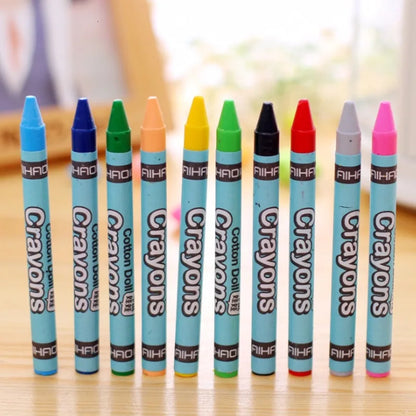 8/12/24 Color Set Wax Crayon Drawing Oil Pastels Kids Student Pencil Ellen Brook Cartoon Painting Art Gift - Qoraheyhub