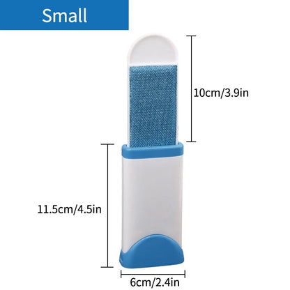 Magic Clothes Lint Remover Reusable Pet Cat Hair Fur Roller Brush Reusable Static Dusting Cleaning Brushes Manual Cleaner Tool - Qoraheyhub