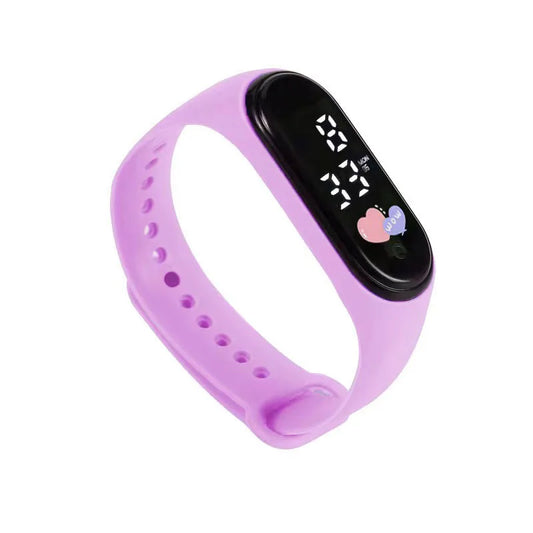 LED Digital Children Watches Birthday Gift for Girls Boy Sport Women Kids Watch Waterproof Bracelet Wristwatch Reloj Niño - Qoraheyhub