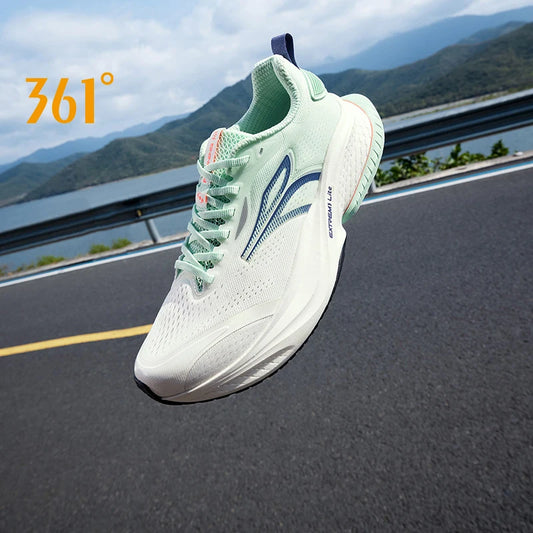 361 Degrees Fierce MAX Men Running Shoes New Soft Lightweight Rebound Shock-absorber Stable Versatile Male Sneaker 672522225