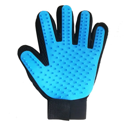 Pet Hair Remover Gloves Cat Grooming Hair Deshedding Brush Dog Comb Pet Bath Remover Clean Massage For Animal Massage Supplies - Qoraheyhub