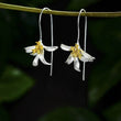 CAOSHI Graceful Flower Earrings for Women Aesthetic Female Daily Party Accessories Elegant Lady Engagement Ceremony Jewelry Gift - Jewelrieshub - - jewelrieshub.com - Jewelrieshub - 